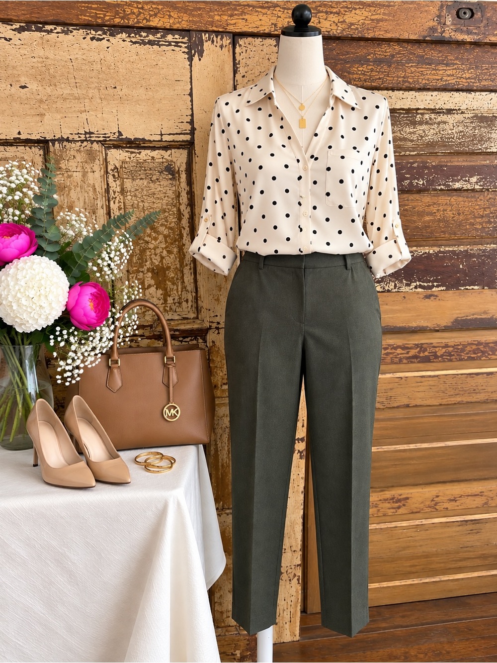 Express Editor Olive Green Ankle Dress Pants | Career Trouser | NWOT Size 12